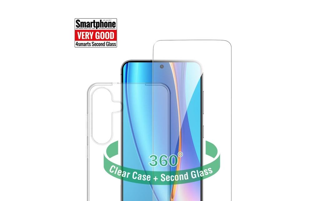 4smarts Kit de protection 360° pour Samsung Galaxy S25