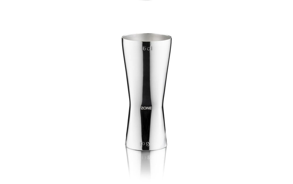 Zone Denmark Double mesure à cocktail Rocks 60/30 ml, argent