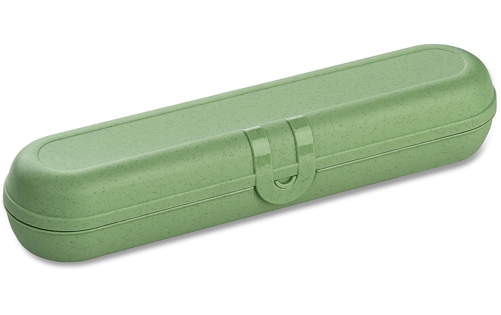 Koziol Étui de set de couverts Klikk 1-parties, Vert