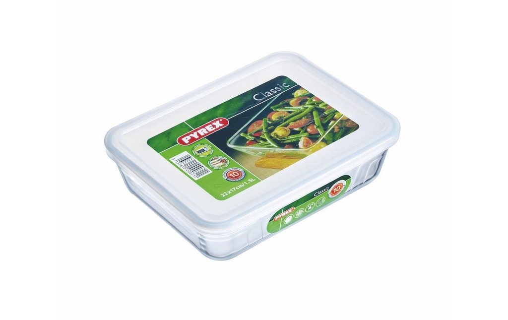 Pyrex Récipients à provisions 0.8 l, Blanc