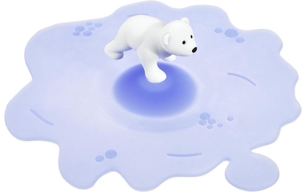 Lurch Couvercle de verre Mon couvercle Arctic Ours polaire, Ø 10.5 cm