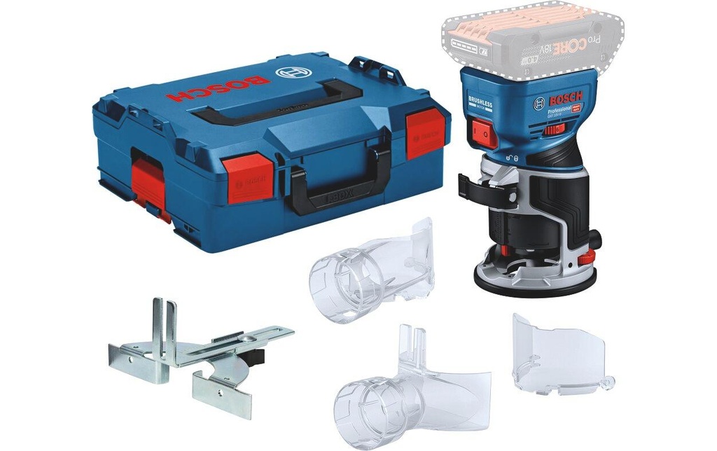 Bosch Professional Fraiseuse de bords sans fil GKF 18 V-8 en L-BOXX 136