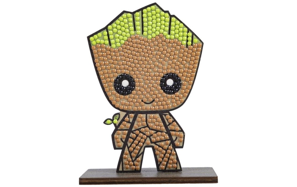 CRAFT Buddy Kits de bricolage Crystal Art Buddies Figurine Marvel Groot