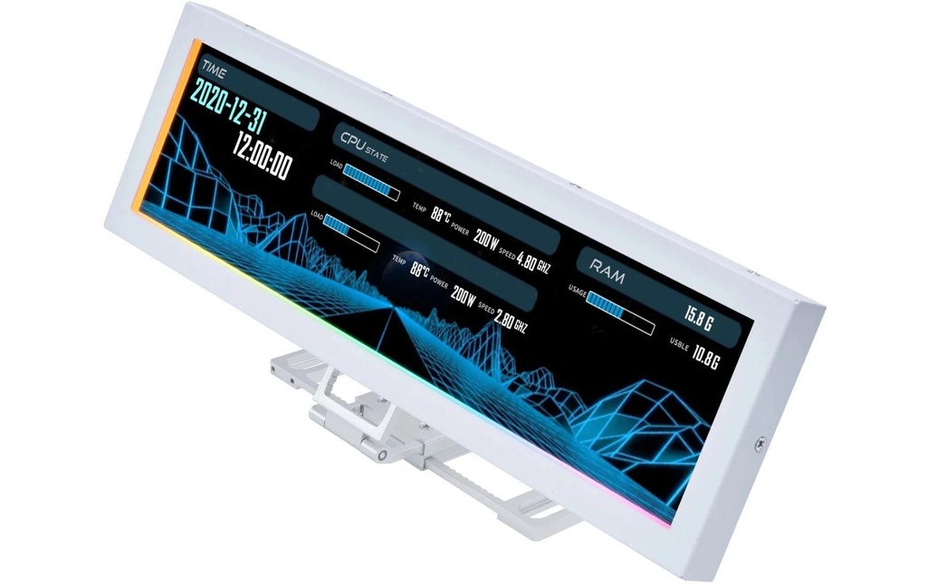 Lian Li 8.8″ Universal Screen (US88v1) Blanc