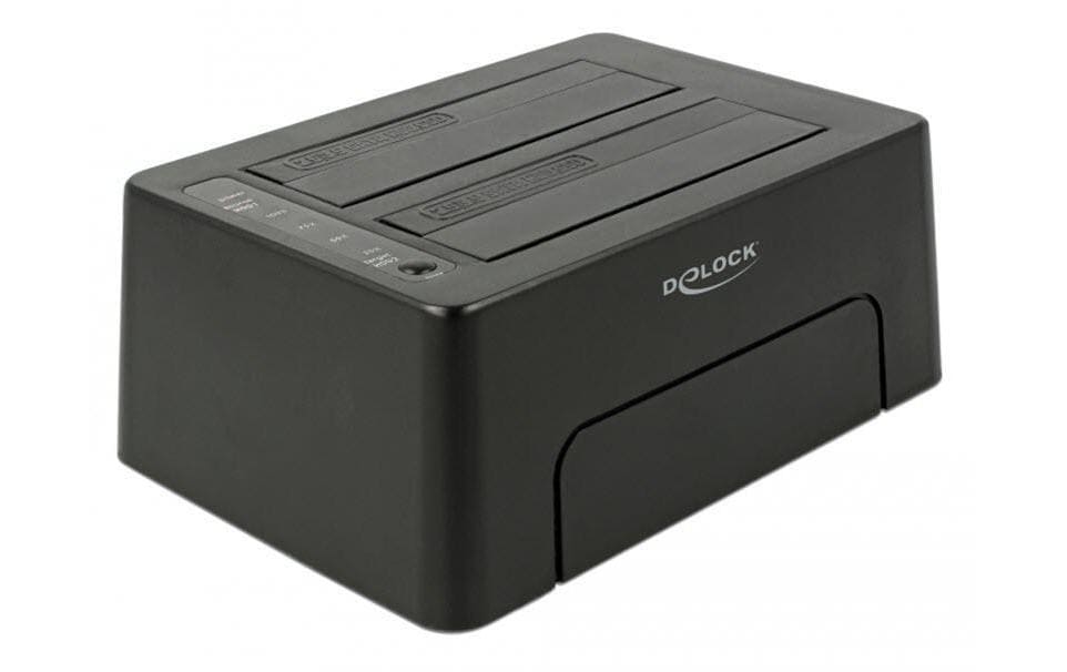 Delock Station d’accueil et de clonage Dual Sata HDD / SSD