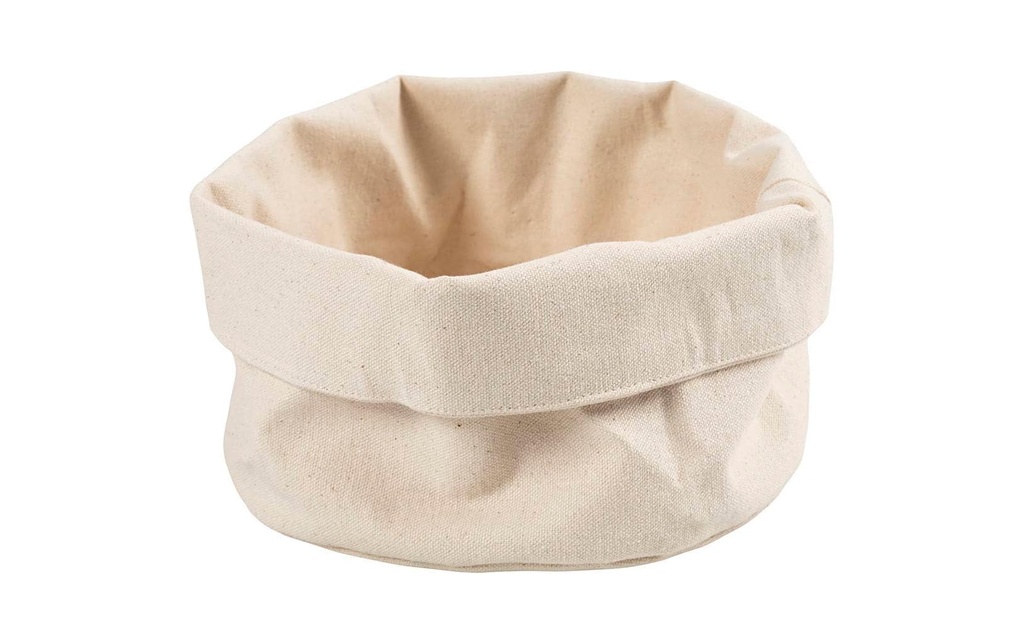 Creativ Company Kits de bricolage tissu Corbeilles en tissu 14.5 x 20 cm, naturel clair, 2 pièces