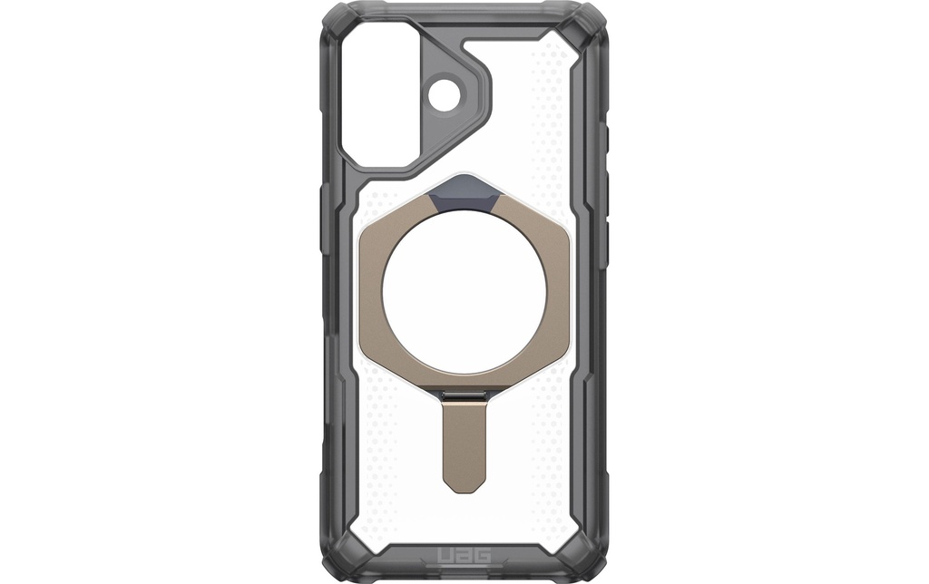UAG Coque arrière Plasma XTE MS Kickstand iPhone 17 Ash/Titanium