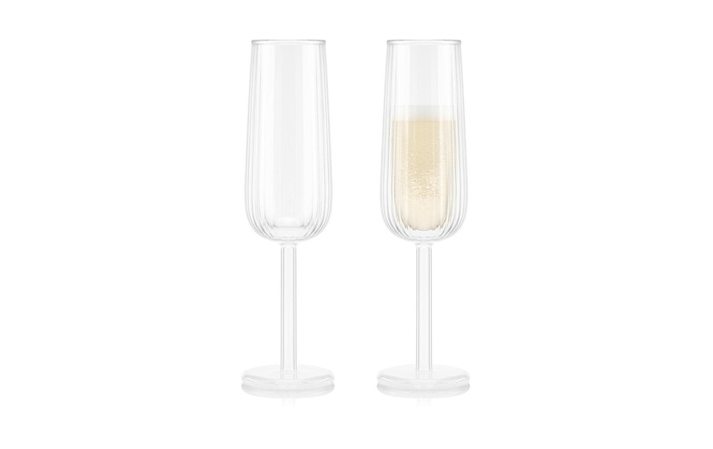 Bodum Flûte à champagne Douro (set de 2) Transparent, 0.3 l