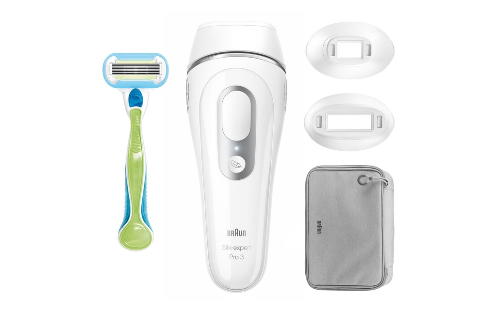 Braun Épilateur à la lumière pulsée Silk-expert Pro avec technologie SkinPro