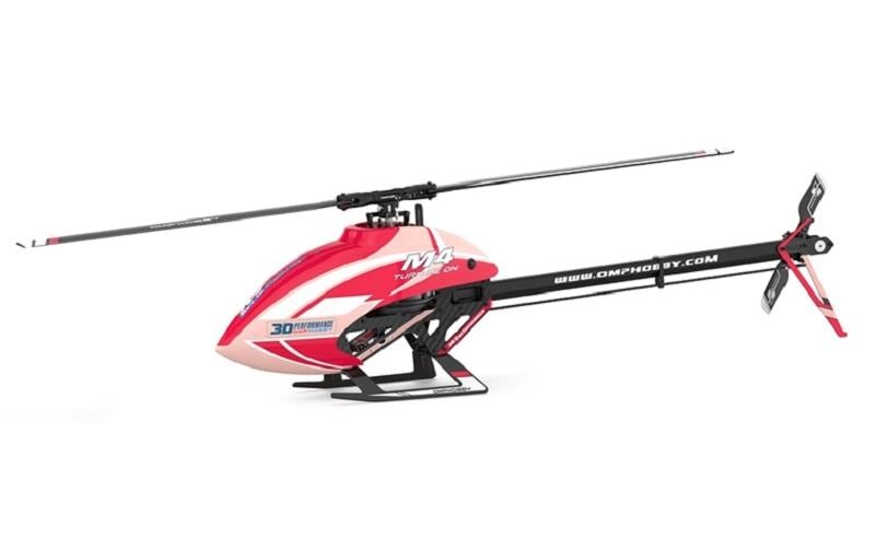 OMPHobby Hélicoptère M4, rouge Kit de construction
