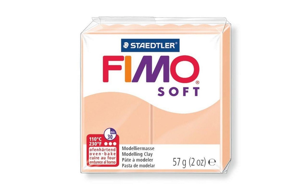 FIMO FIMOsoft bloc coul.peau claire
