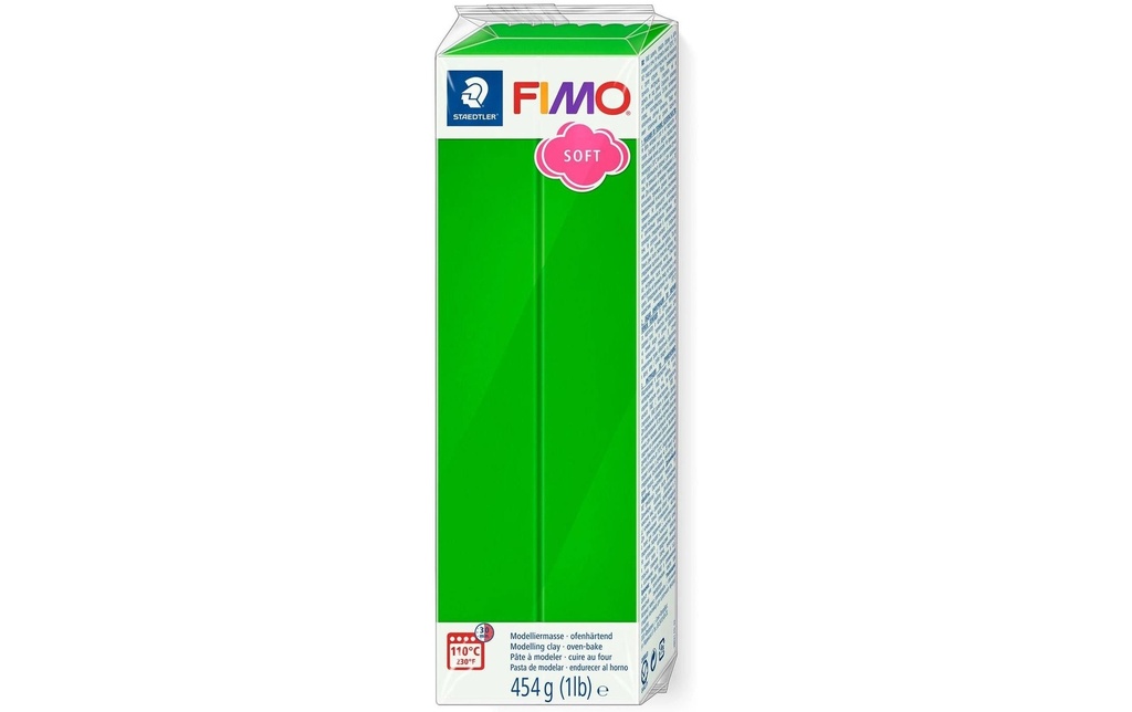 FIMO FIMOsoft grand bloc vert (454 pces)