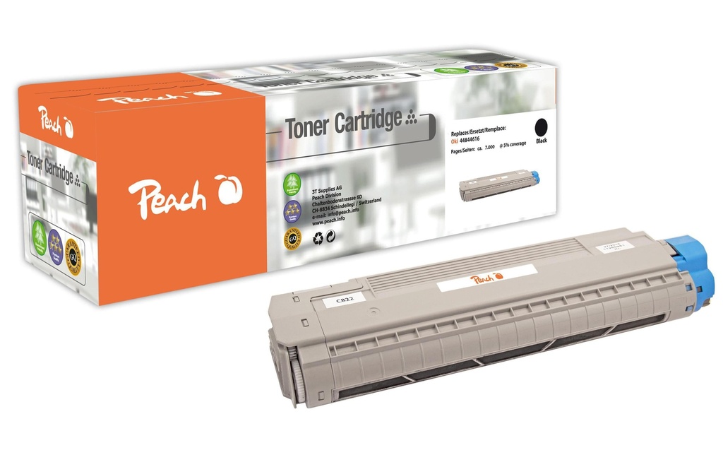 Peach Toner OKI 44844616 noir