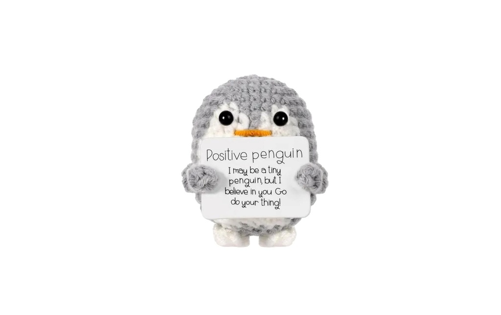 I AM CREATIVE Porte-bonheur Positif Pingouin