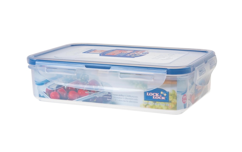 Lock & Lock Récipients à provisions 0.8 l, Transparent