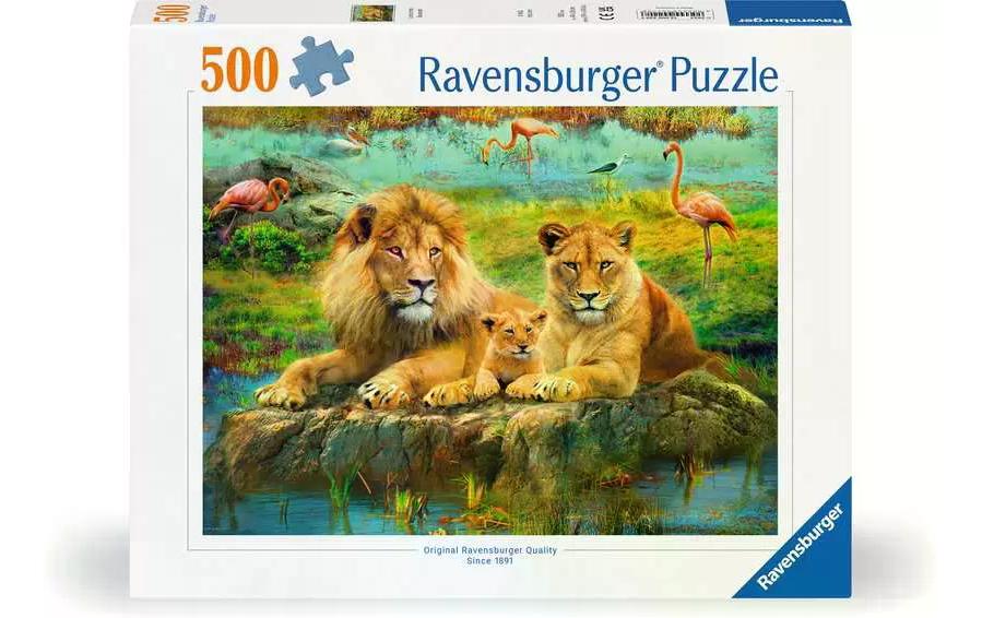 Ravensburger Puzzle Les lions dans la savane
