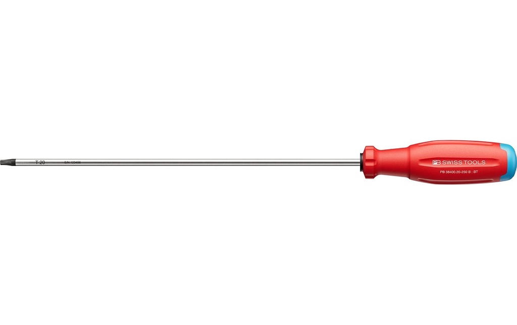 PB Swiss Tools Tournevis SwissGrip Evo PB 38400.20-250 B Rouge