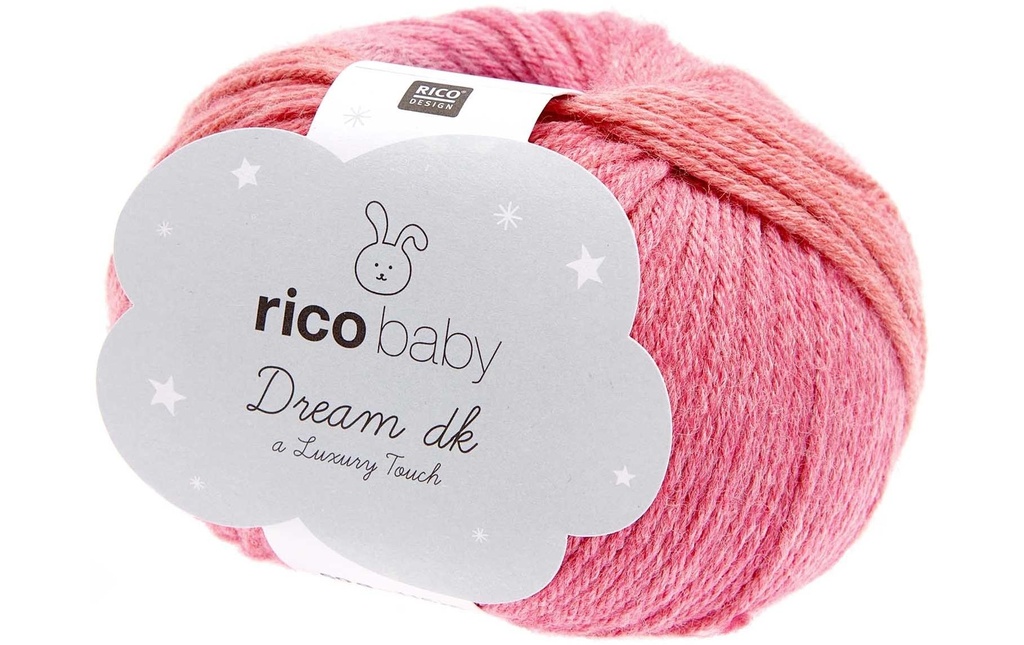 Rico Design Laine Baby Dream dk 50 g, Rouge vif