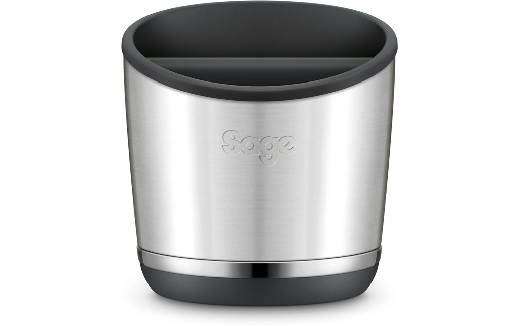 Sage Bac à marc the Knock Box 20 Brushed Stainless Steel