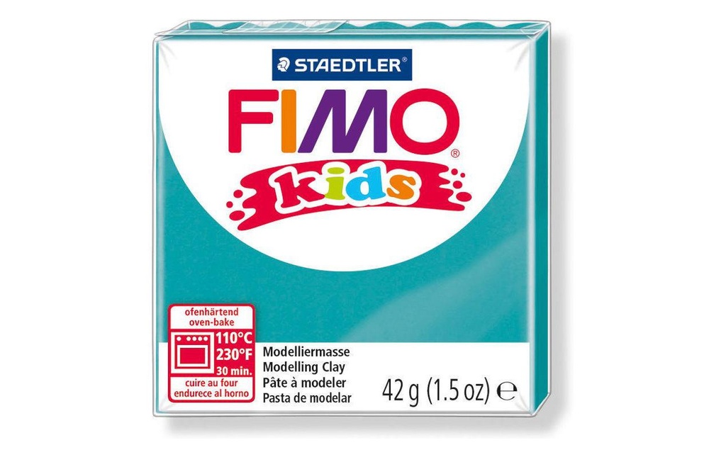 FIMO FIMOkids bloc turquoise
