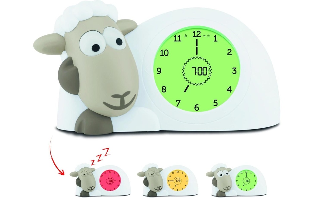 ZaZu Réveil Sam le dresseur de sommeil Taupe