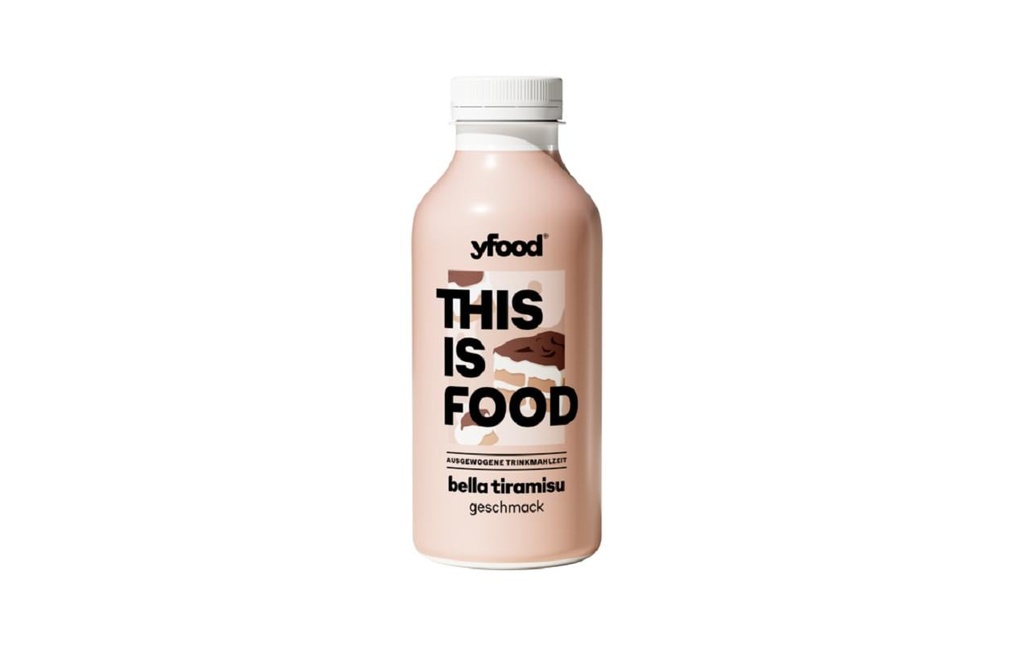 YFOOD Repas à boire bella tiramisu 500 ml