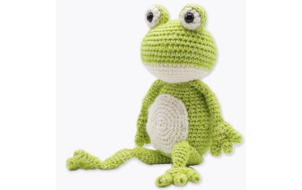 Hardicraft Kit de crochet Grenouille Vinny 30 cm