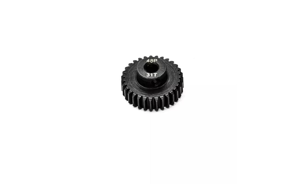 Konect Pignon de moteur 31T 48dp 3.175 mm Diamètre de l'arbre