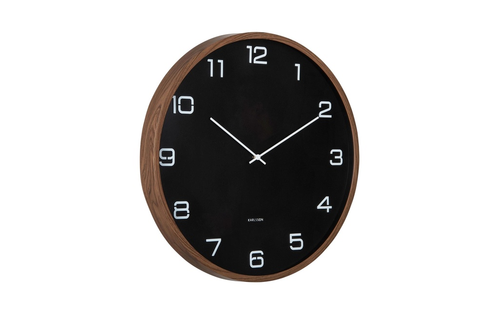 KARLSSON Horloge murale Delicado 50 cm, noir