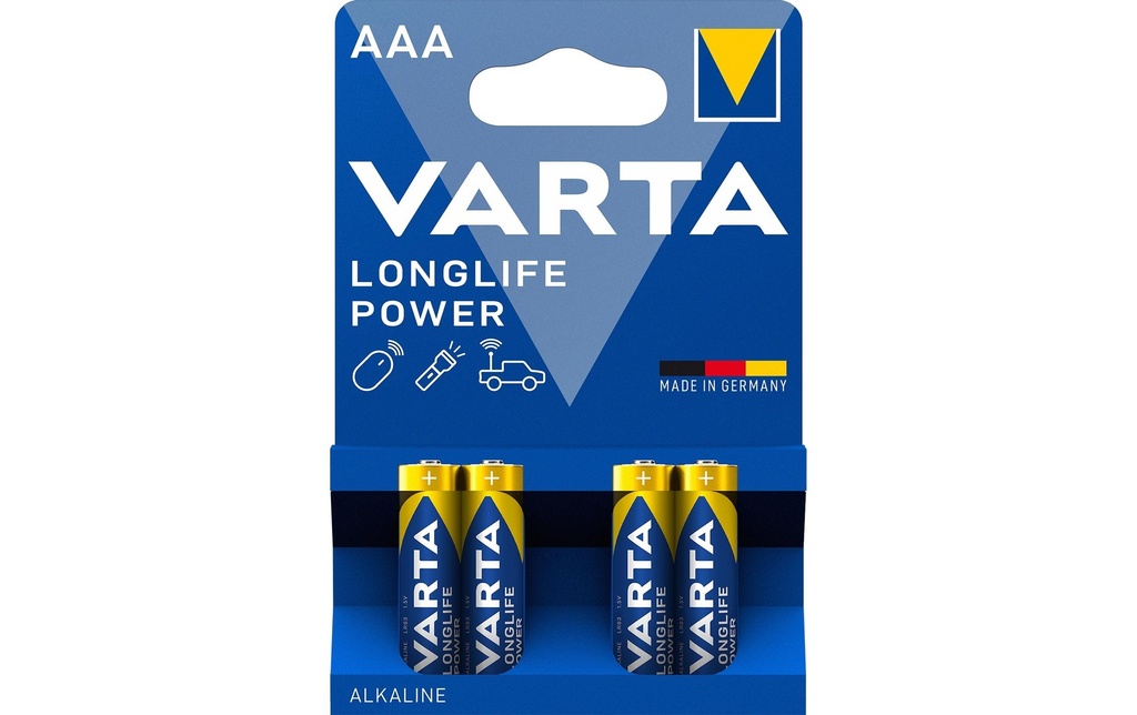 Varta Pile Longlife Power AAA , 4 Pièce/s