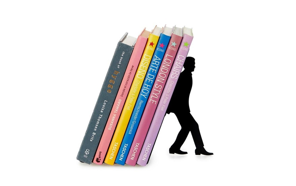 Trendform Serre-livres Too many Books Noir