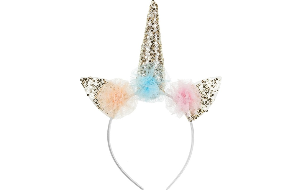 Partydeco Serre-tête licorne 26.5 x 17.2 cm, en couleur