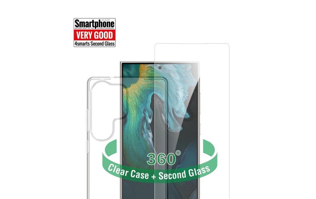 4smarts Kit de protection 360° pour Samsung Galaxy S25 Ultra
