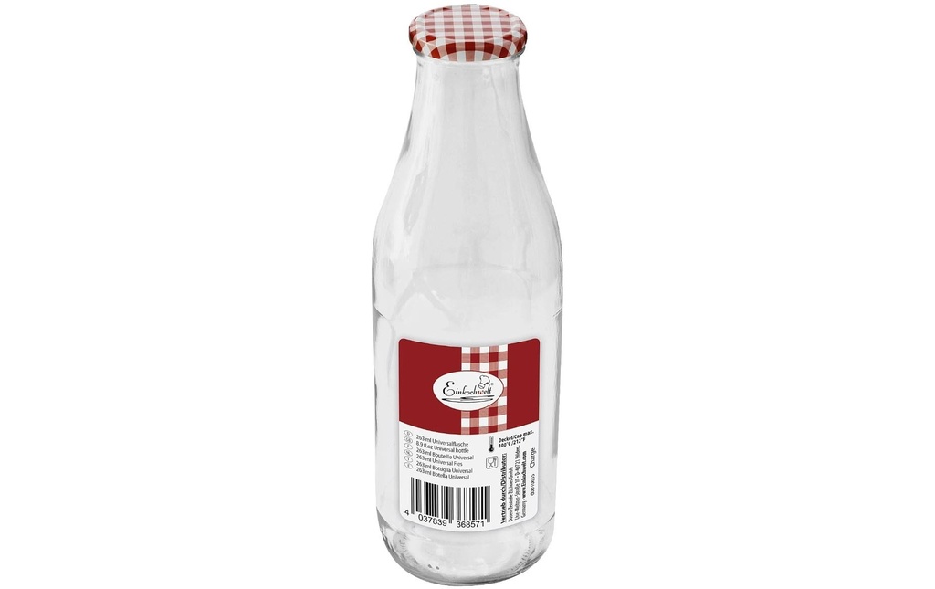 Einkochwelt Bouteilles pour conserves 263 ml