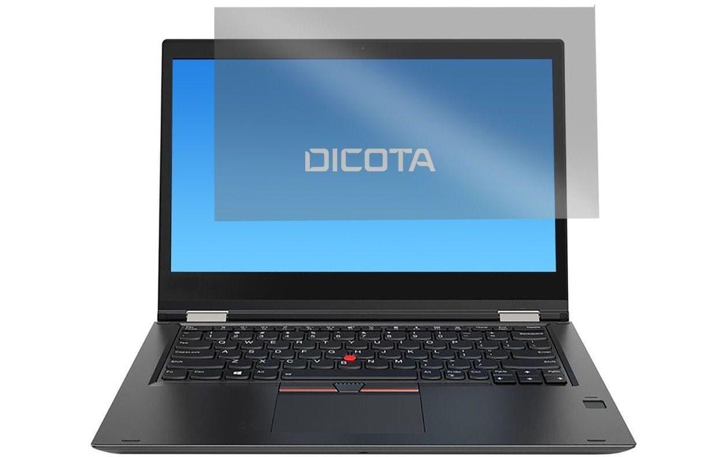 DICOTA Privacy Filter 4-Way side-mounted TP Yoga X380 13.3  / 16:9