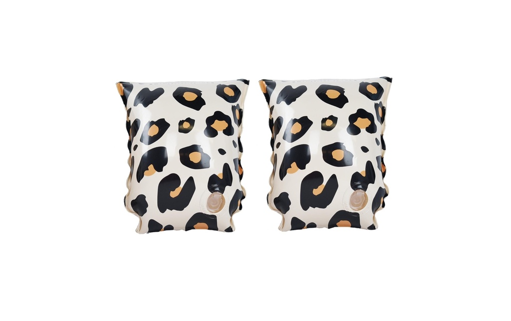 Swim Essentials Brassards de natation 2-6 ans Leopard Beige