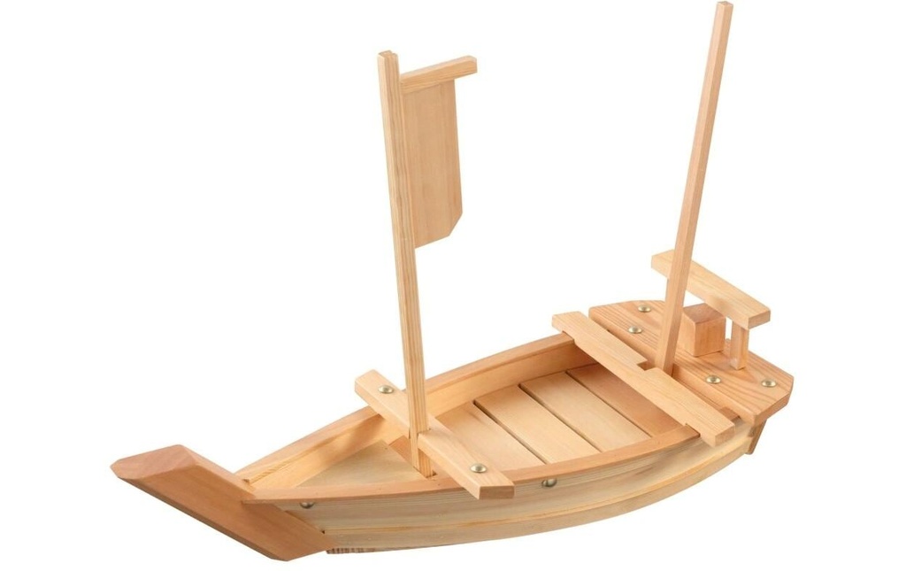Paderno Bateau à sushi 40 cm x 18 cm, Nature