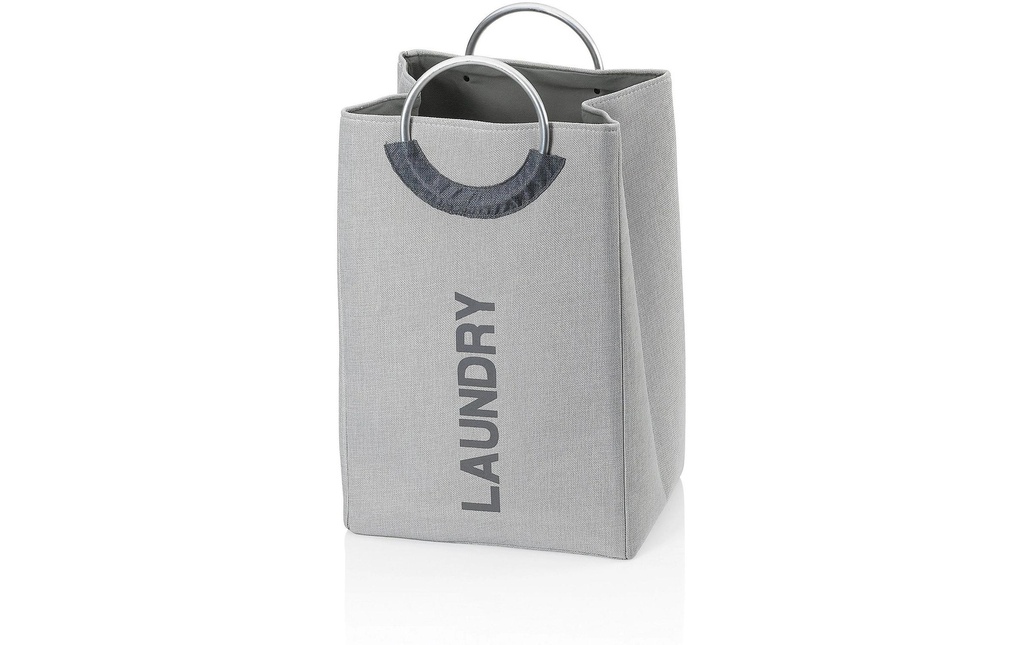Kela Corbeille à linge Palma 40 l, Gris clair