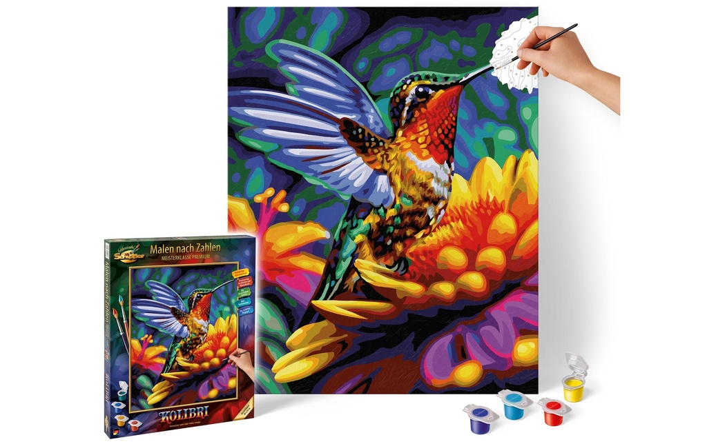 Schipper Peinture avec chiffres Colibri