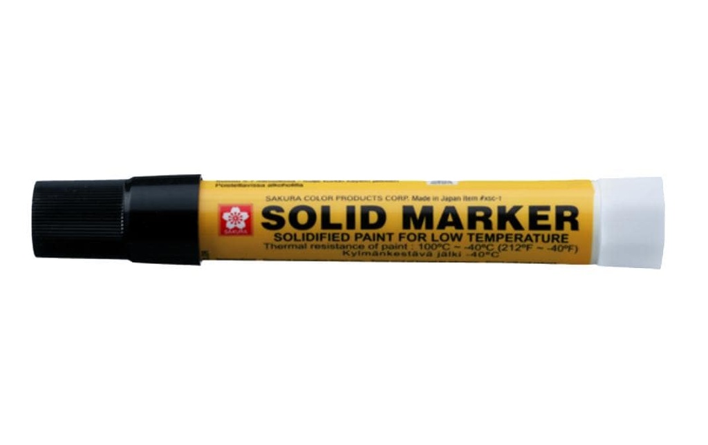 Sakura Marqueur indélébile Solid Low Temperature Noir