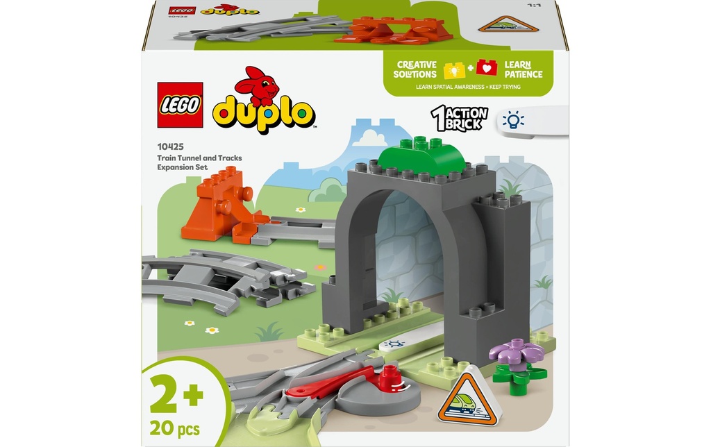 LEGO® DUPLO® Tunnels ferroviaires et rails 10425