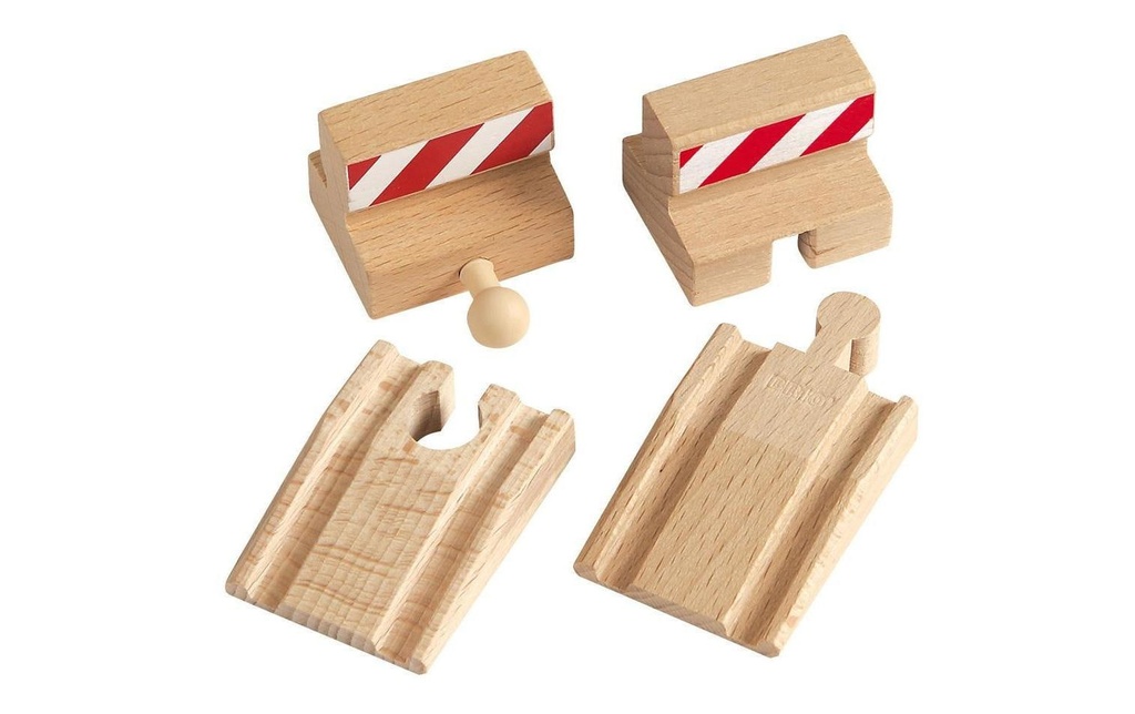 BRIO Chemin de fer Rampes et butées d'arrêt