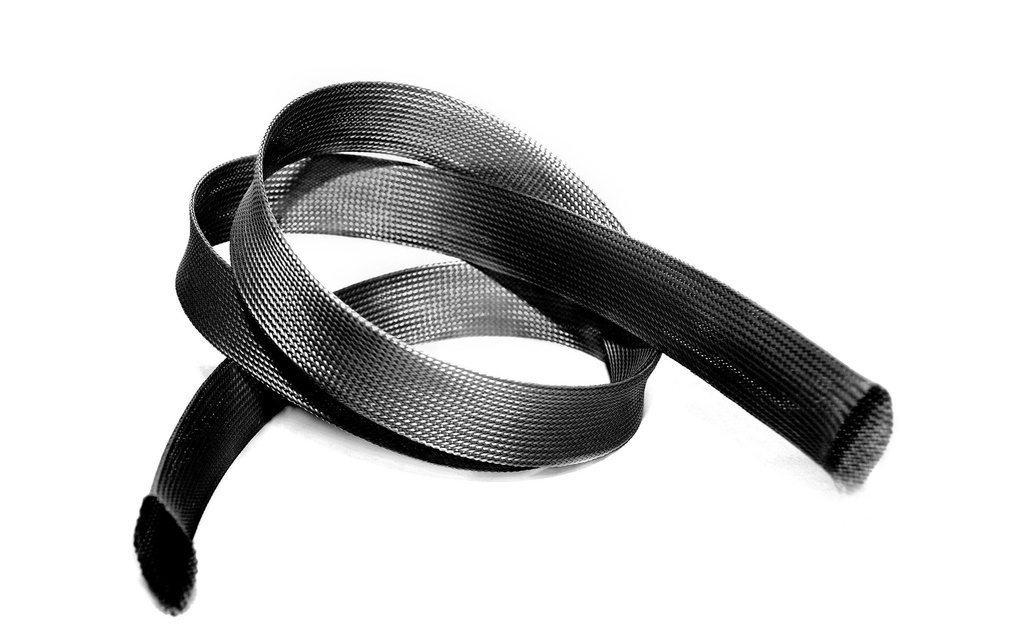 Audioraq Gaine de câble 2520 fermé 55 mm 50m noir