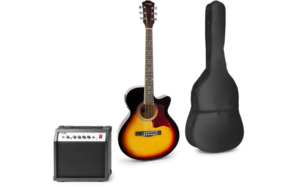 MAX Guitare occidentale ShowKit Sunburst