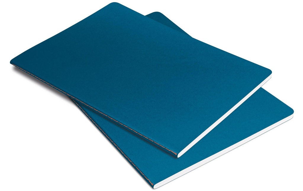 Sigel Bloc-notes Linescape NEO 2 pcs. A5, À lignes, Bleu
