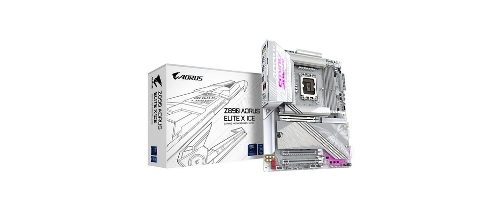 Gigabyte Carte mère Z890 AORUS ELITE X ICE