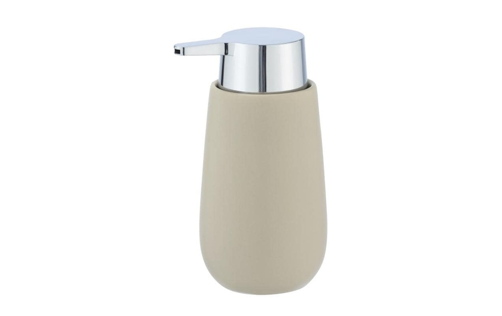 Wenko Distributeur de savon Badi 320 ml, Beige