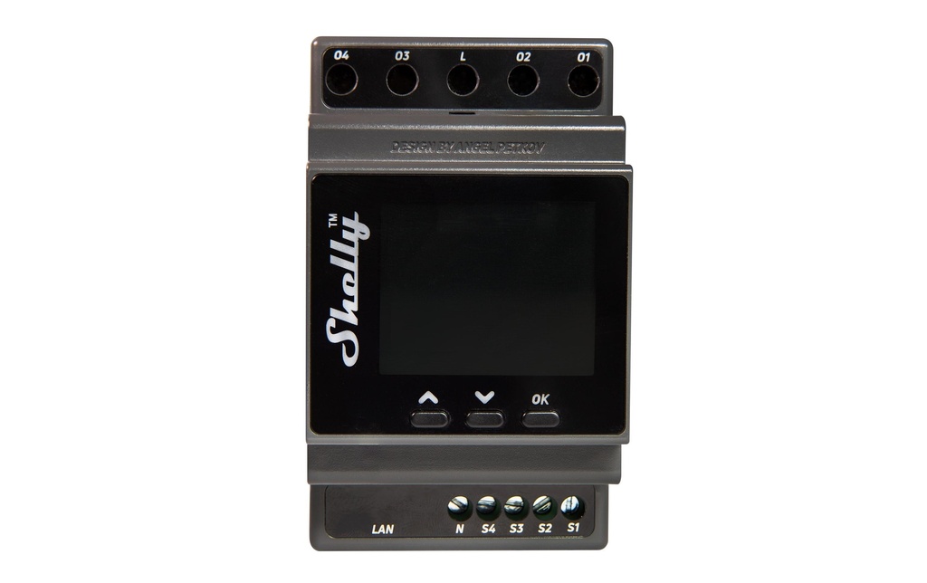 Shelly Smart Home Actionneur de moteur WiFi Pro Dual Cover PM