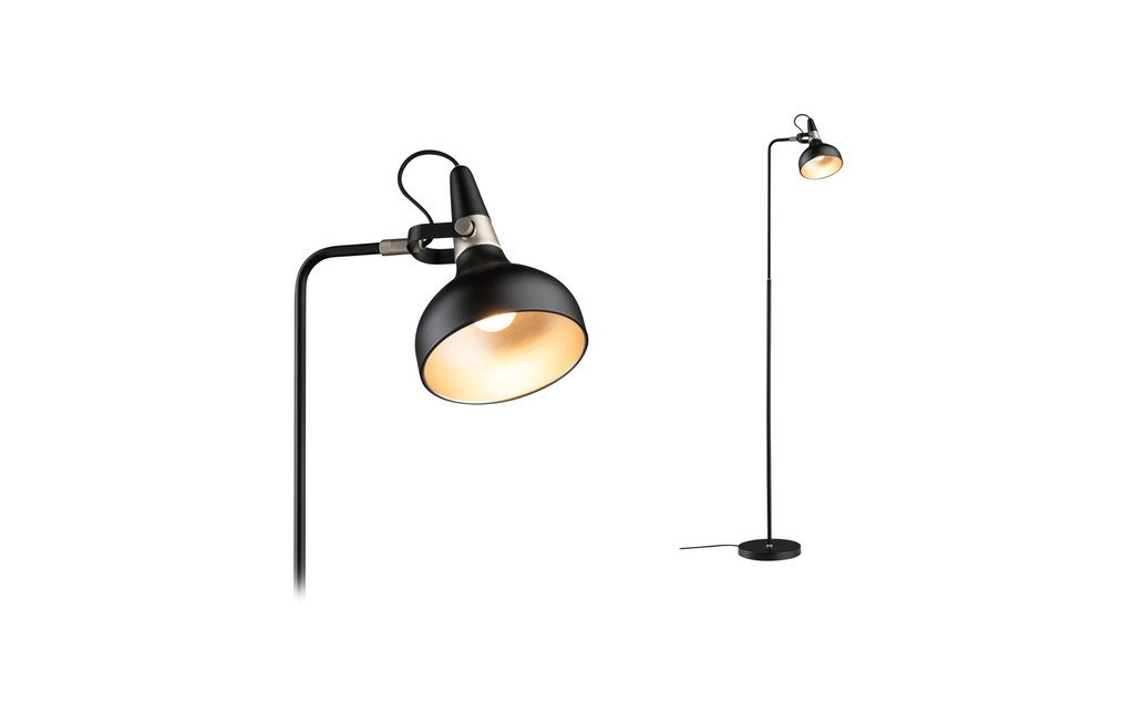 Paulmann Lampe sur pied Neordic Juna E14, noir mat