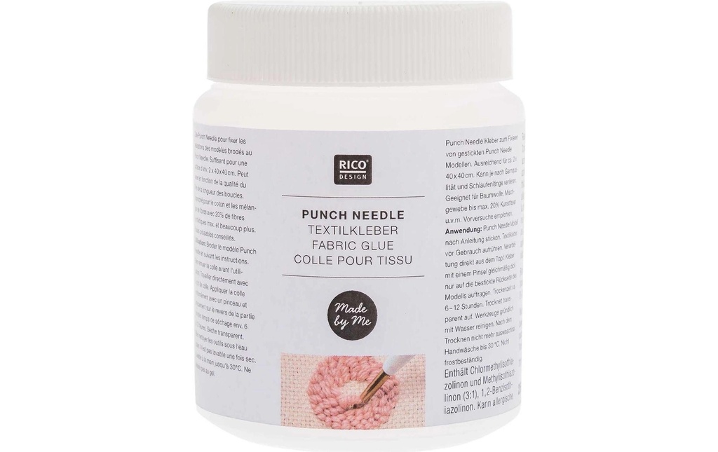 Rico Design Punch Needle Textilkleber 250 ml